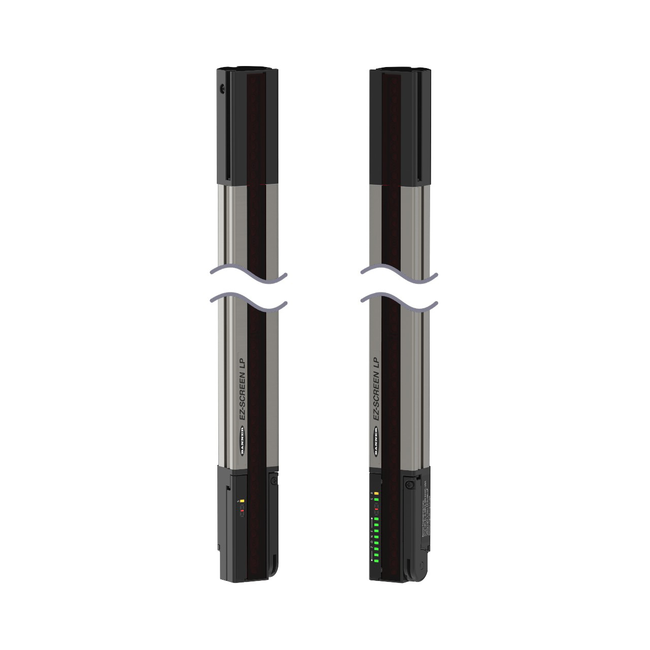 Banner Engineering Safety Light Screen Pair; Low Profile; 970mm Defined Area; 25mm Resolution; 7m Range; Type 4